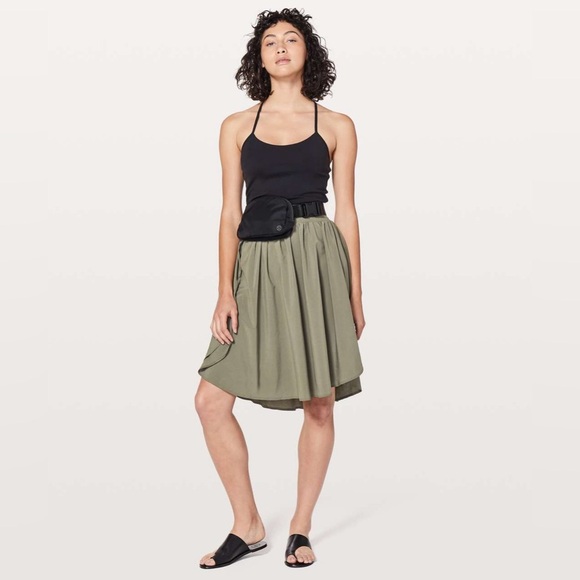 Lululemon The Everyday Skirt - Sage Green - Size 6 - Picture 2 of 12